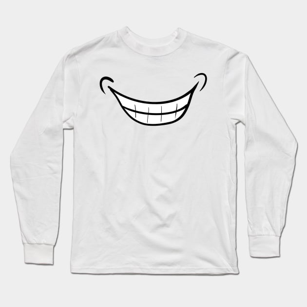 Smile Long Sleeve T-Shirt by tabslabred